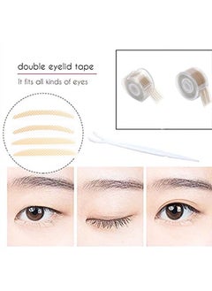 Ant 1200-Piece Eyelid Tape, Invisible Double Eyelid Lift Strips Instant Eyelid Stickers, Self-Adhesive Eye Tapes Fiber for Hooded Droopy Uneven Mono-eyelids, Big Eye Tools with Fork Rods & Tweezers  - Image 2