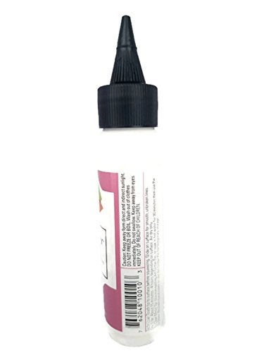Art Glitter غراء لامع فني مصمم يجف بشكل واضح لاصق 2 أونصة مع طرف معدني فائق الدقة - Image 4