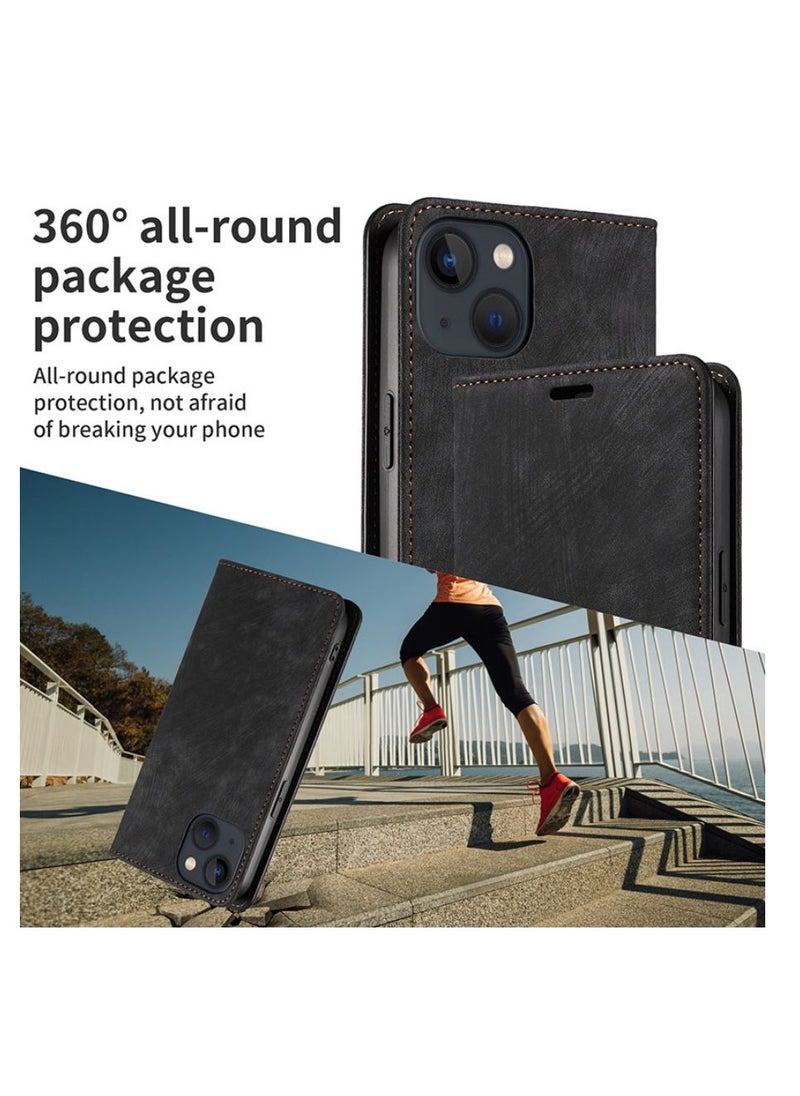 In Air - Suitable For Iphone 14 Pro Max (6.7) Phone Leather Case Apple Protective Case Flip - Image 1