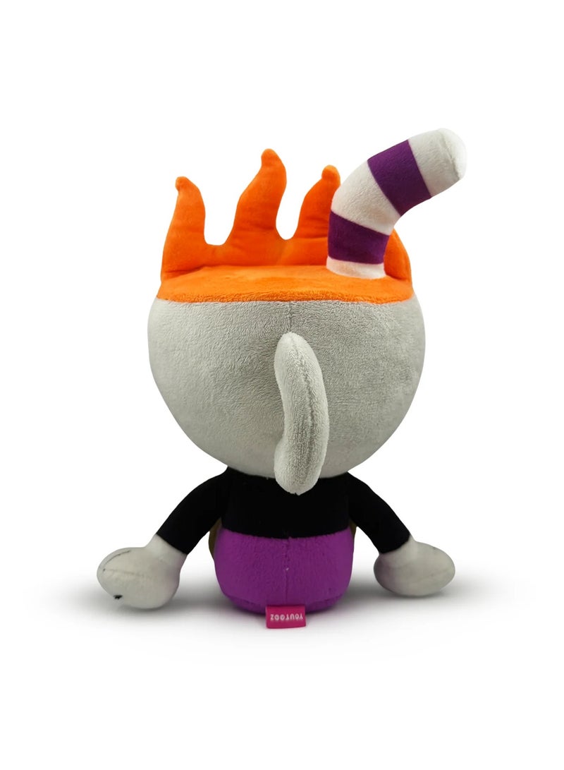 عام دمية كاب هيد الشريرة المحشوة 23 سم - منتج أنمي وألعاب، دمية محشوة ظريفة شريرة، هدية جمع - Image 4