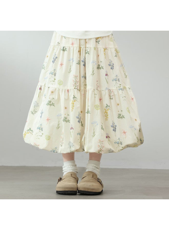 Luson Chen Dazhu Children's Wear Girls' Skirt Summer Thin Section Little Girl Bubble Skirt Sweet And Stylish Children's Skirt - Image 3