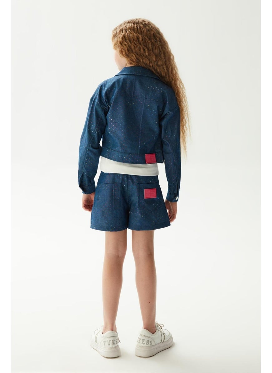 Fracomina Girl Dark Blue Jacket  - Image 4