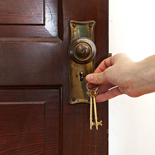 Lucky Line Skeleton Key with Notch TIP for Warded Locks, Antique Doors & Locks, 10 Pack (87110) - Image 2
