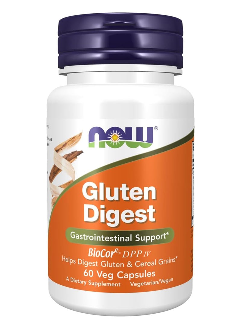 now Gluten Digest Enzymes 60 Veg caps - Image 1