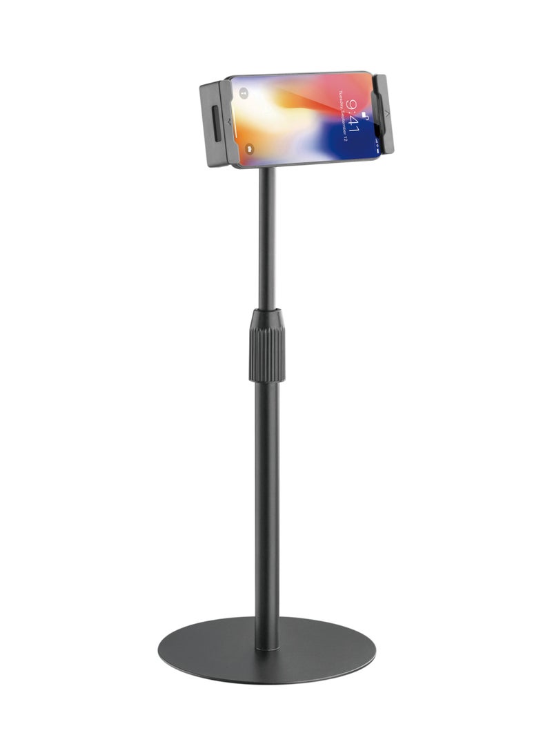 Skill Tech SH PAD30 03 Height Adjustable Tabletop Stand for Tablets & Phones, 4.7"-12.9" Screen, 1kg Load Capacity – Black - Image 4