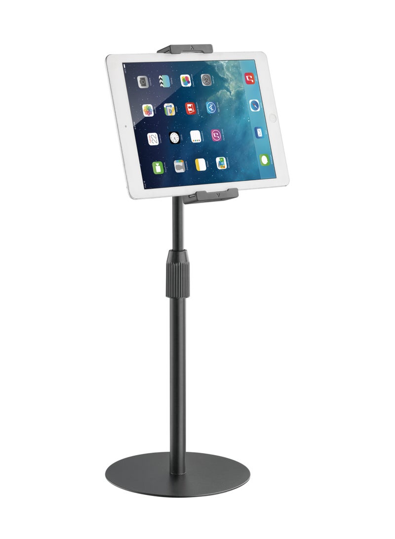Skill Tech SH PAD30 03 Height Adjustable Tabletop Stand for Tablets & Phones, 4.7"-12.9" Screen, 1kg Load Capacity – Black - Image 3