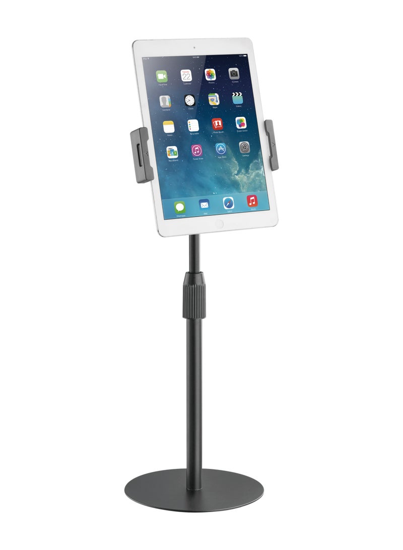 Skill Tech SH PAD30 03 Height Adjustable Tabletop Stand for Tablets & Phones, 4.7"-12.9" Screen, 1kg Load Capacity – Black - Image 2