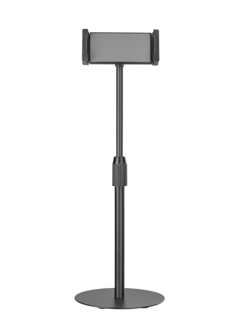 Skill Tech SH PAD30 03 Height Adjustable Tabletop Stand for Tablets & Phones, 4.7"-12.9" Screen, 1kg Load Capacity – Black - Image 1