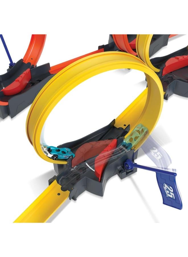 Hot Wheels HDR83 Multi-Loop Race Off Playset, With 1 Car, Gift for Kids 4 to 10 - Image 4