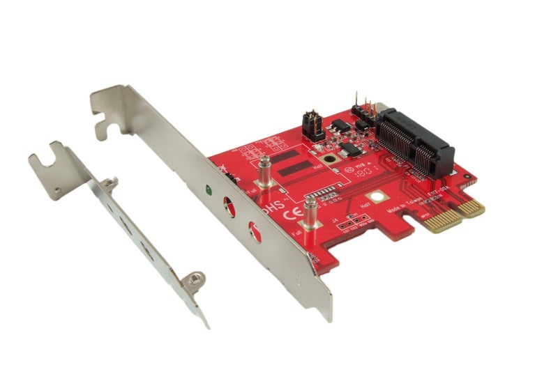 Ableconn PEX-MP117 Mini PCI-E to PCI-E Adapter Card - Mini PCIe to PCIe Adapter - mPCIe to PCIe - Ideal for Wireless Mini PCI Express Card, TAA - Image 4