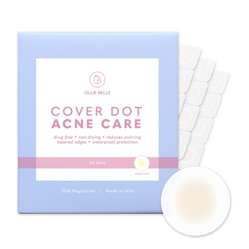 SMARTMED Cover Dot Acne Care 36 dots Skin Blemish Treatment with Hydrocolloid  Clear Waterproof Patch  LatexFree