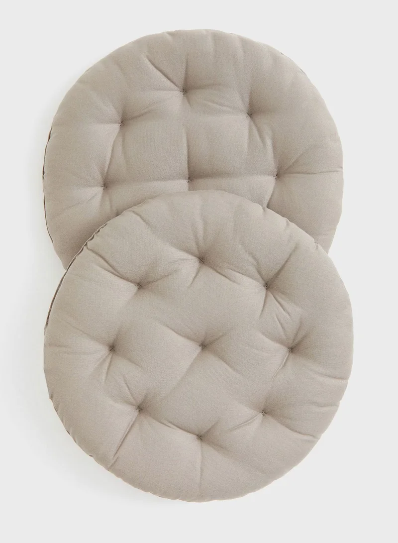 H&M 2-Pack Round Seat Cushions D38