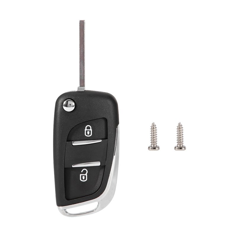 Remote Key Case: High-Quality ABS Material - Accurate Button Placement Key Fob Shell for Citroen C2 C3 C4 C5 C6 C8 - Image 1