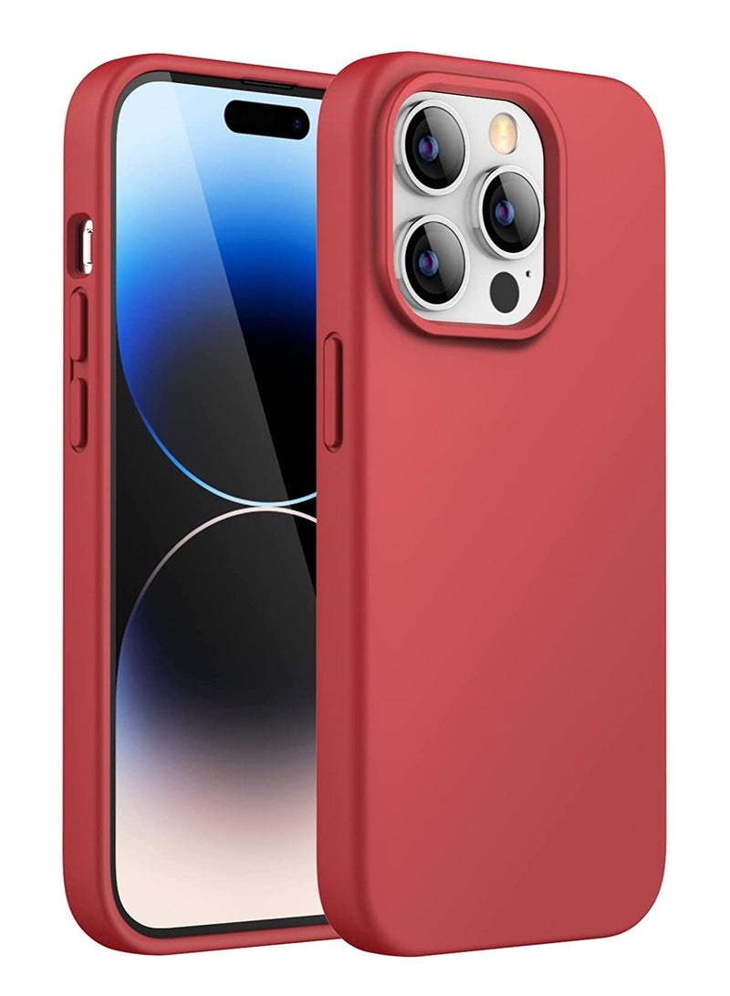 ELTRAZONE Silicone Case for iPhone 14 Pro Max 6.7-inch, Silky-Soft Touch Full-Body Protective Phone Case - Image 1