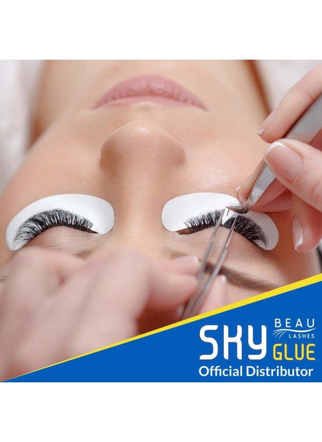 beau lashes Sky Glue for Eyelash Extensions S+ | Super Strong Lash Extension Glue | Professional Black Adhesive for Long Lasting Semi Permanent Individual Lash Extensions | Fast Drying / 7+ Week Retention 5ml  - Image 5