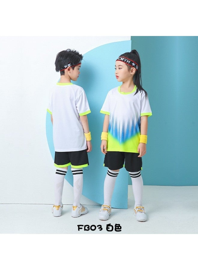 Children's Summer Training Camp Football Clothes Sports Training Suit Same Style Support Printing Toddler Jerseys