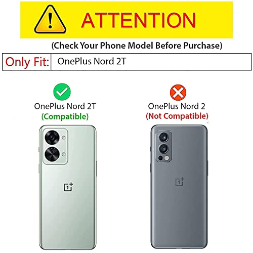 KAPA Soft Full Polycarbonate Fabric Protective Back Case Cover for OnePlus Nord 2T 5G (Black) - Image 2