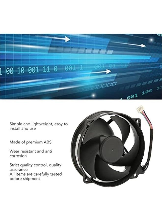 Generic Replacement Internal Cooling Fan for 360 Slim, Game Console CPU Heat Sink Cooler Fan,  Heat Dissipation, Simple and Lightweight, Wear Resistant and  - Image 2