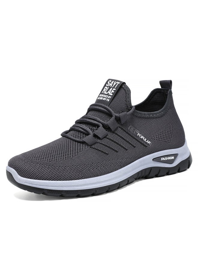 Oem Customized Shoes For Women, New Women's Shoes, Fly-knit Breathable Couple's Casual Shoes, Versatile Soft-soled Lightweight Sports Shoes