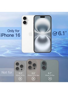 Denx Privacy Screen Protector For iphone 16, 9h tempered glass screen protector, Ultra HD Glass, Eazy Installation, Anti Shock Screen, Anti Scratch Protection, Compatible With IPhone 16  - Image 2