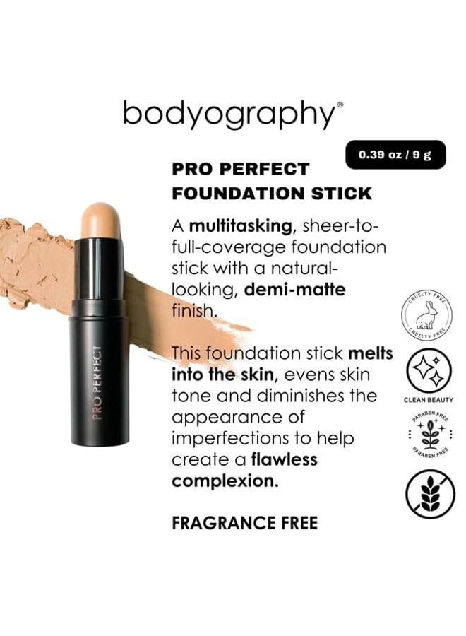 BODYOGRAPHY: Pro Perfect Foundation Stick Caramel Med/Warm Golden - Image 4