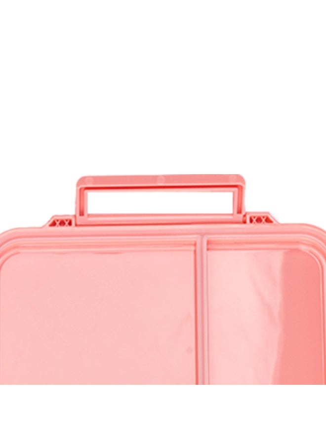 Cocobee Cherry Food Grade Tritan Bento Lunch Box with Food Jar, 4 Compartments - Pink - Image 3