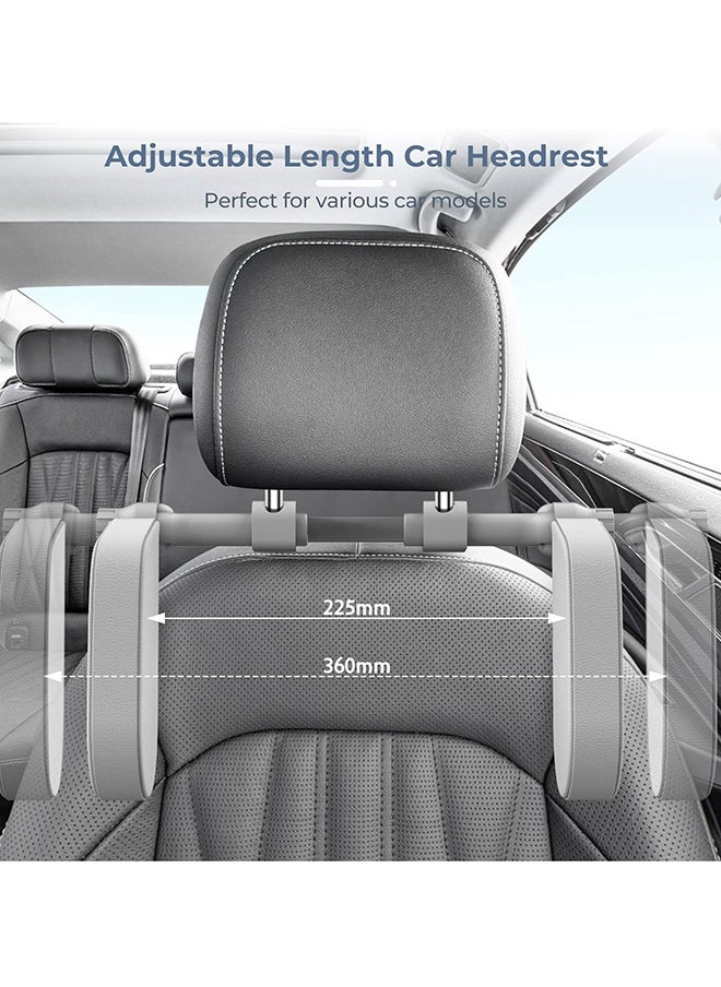 Hihonor Car Headrest Pillow, Car Neck Pillow Head Pillow, Car Sleeping Travel Pillow, Car Neck Head Shoulder Sleep Cushion Car Side Pillow for Kids Adults Elders  - Image 2