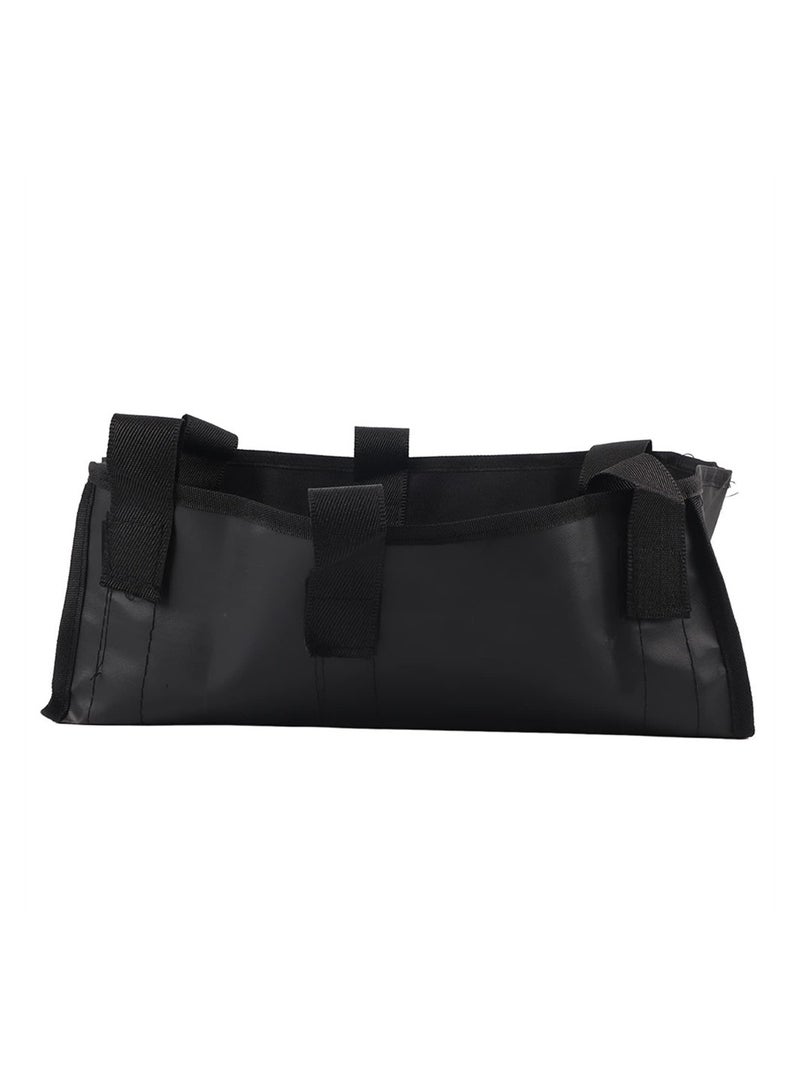 SYOSI Bag for Rollators Walker, Under Seat Wheelchair Basket Bag Replacement Storage Bags for Seniors, Walker Underseat Replacement Medical Basket (Black)  - Image 5