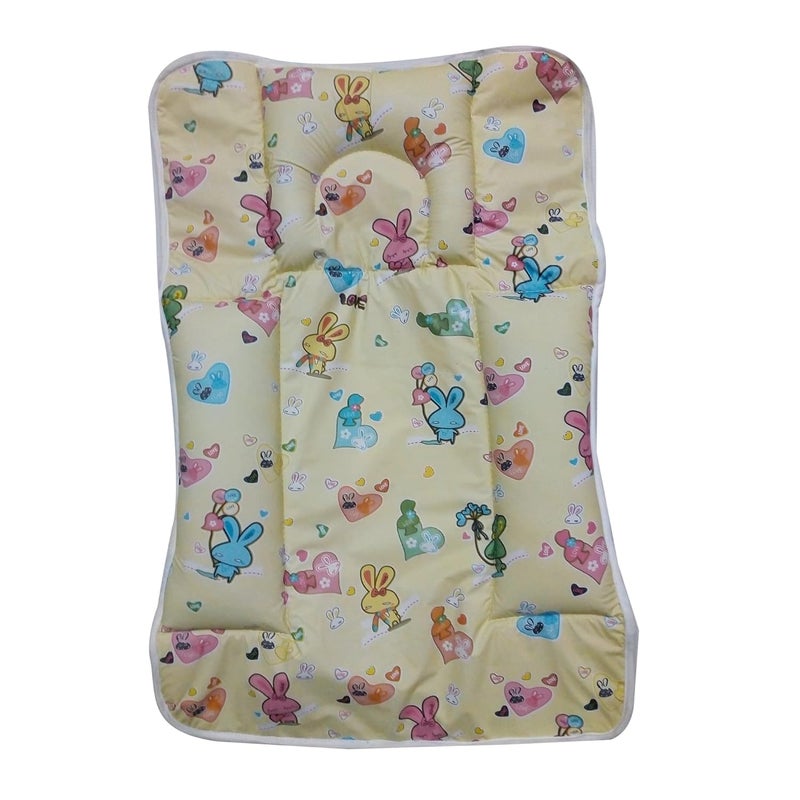 Love Baby Love Baby Cotton Fix Pillow Mat 558 Yellow P1  - Image 1