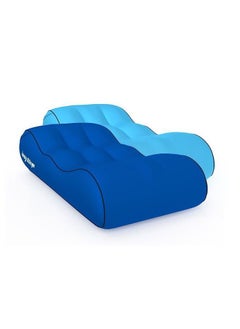 Lazy Things Sofa Fast Inflatable Air Sleeping Bag Dark Blue