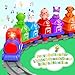 Meytccve Train Set for Toddlers 24Toddler Toys for 1 2 3 Year OldElectric Train Set Montessori Learning Matching Sorting Toys Learning Toy Birthday Gift for Boy Girl - Image 4