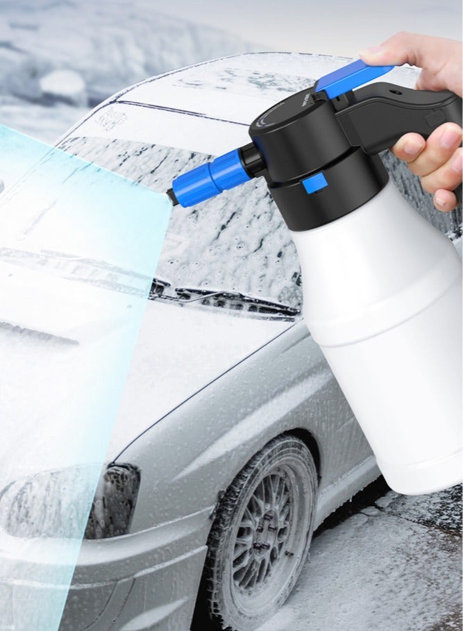 general Electric car wash dedicated foam sprayer wireless rechargeable pressurized water spray bottle garden watering and spraying nozzle - Image 3
