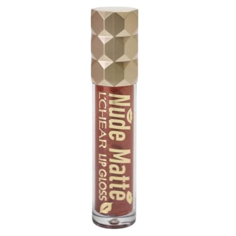 L'chear Lip Gloss Nude Matte Light&Thin Lasting Color Aqua Nourishment Shade Number 6 - Image 2