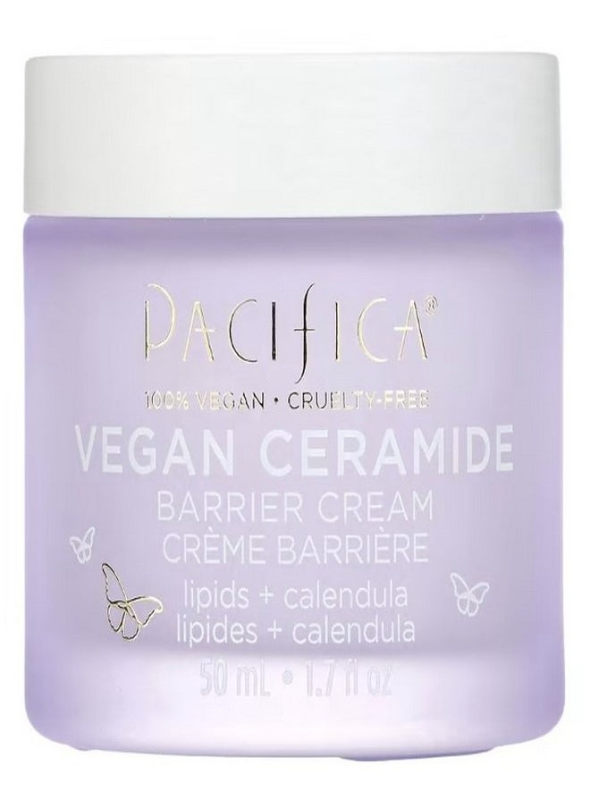 Pacifica Vegan Ceramide Barrier Cream 1.7 fl oz 50 ml  - Image 1