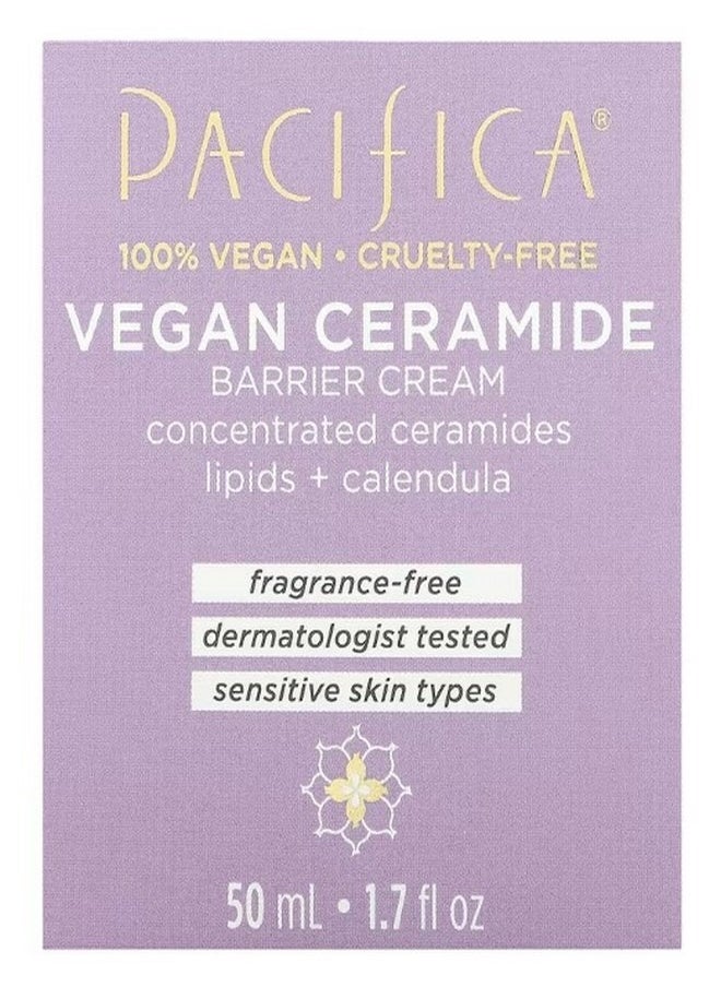 Pacifica Vegan Ceramide Barrier Cream 1.7 fl oz 50 ml  - Image 2