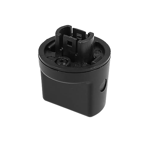 X AUTOHAUX Keyless Ignition Start Switch Knob Cap and Insert for Mitsubishi Lancer 2008-2017 4408A167 4408A031 Black - Image 4