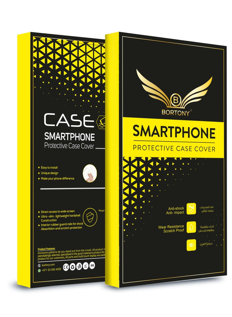 بورتوني غطاء حماية لهاتف سامسونج جالاكسي A50 شفاف - Image 3