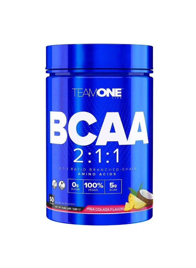 لايف بي سي إيه إيه 2:1:1، بنكهة بينا كولادا، 100 كبسولة - استشفاء العضلات، وزيادة القدرة على التحمل، وتقليل التعب