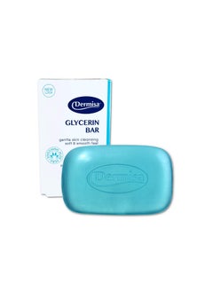 DERMISA Dermisa Glycerin Bar with Aloe Vera  Helps to Gently Cleanse All Skin Types Sensitive and Oily Skin  Contains Aloe Vera  NO PARABENS NO SULFATES 100 VEGETABLE BASE  3 OZ  Pack of 1 