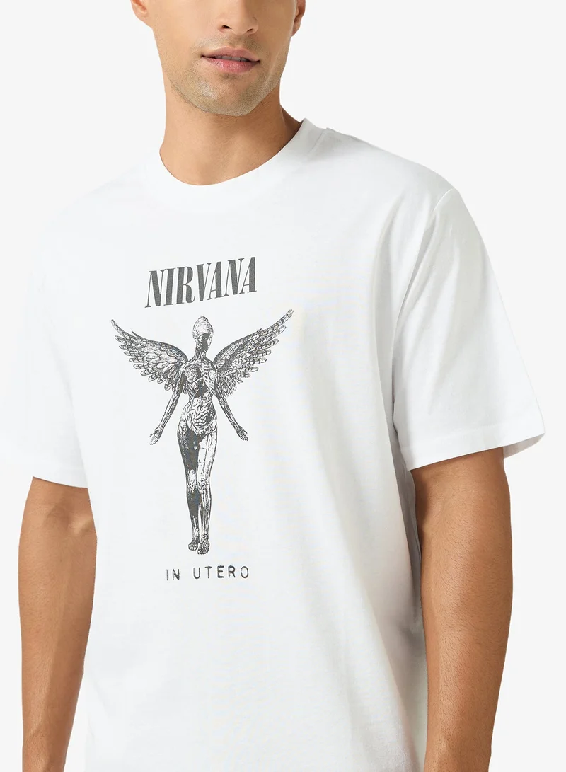 JACK & JONES  Graphic Print Regular Fit T-Shirt for Men | Best Price UAE