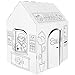 Easy Playhouse Animal Hospital Decorate Personalize A Cardboard Play Fort ColorDrawDoodle DIY ArtCrafts Activity 32 x 265 x 405 Kids 3 - Image 2