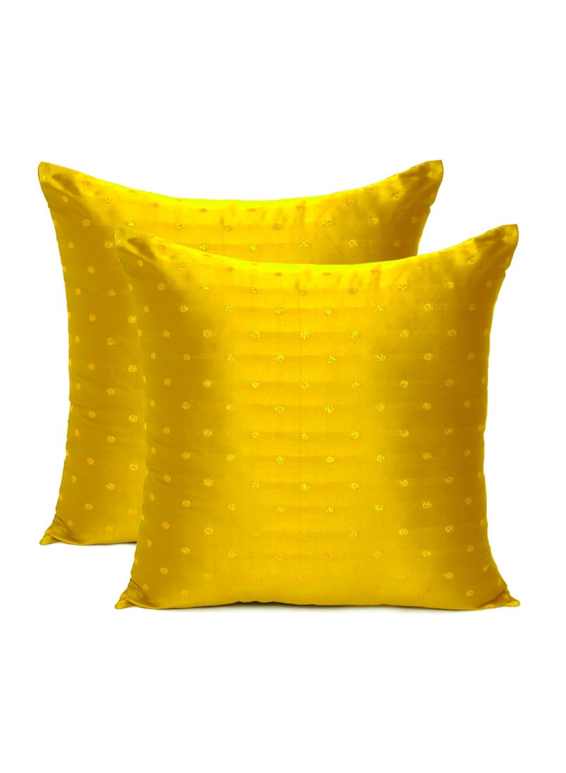 ريارا غطاء وسادة 40 × 40 سم غطاء وسادة للمكتب أو غرفة المعيشة أو غرفة النوم أو الكرسي الخارجي أو الأريكة، مجموعة من قطعتين  - Image 2