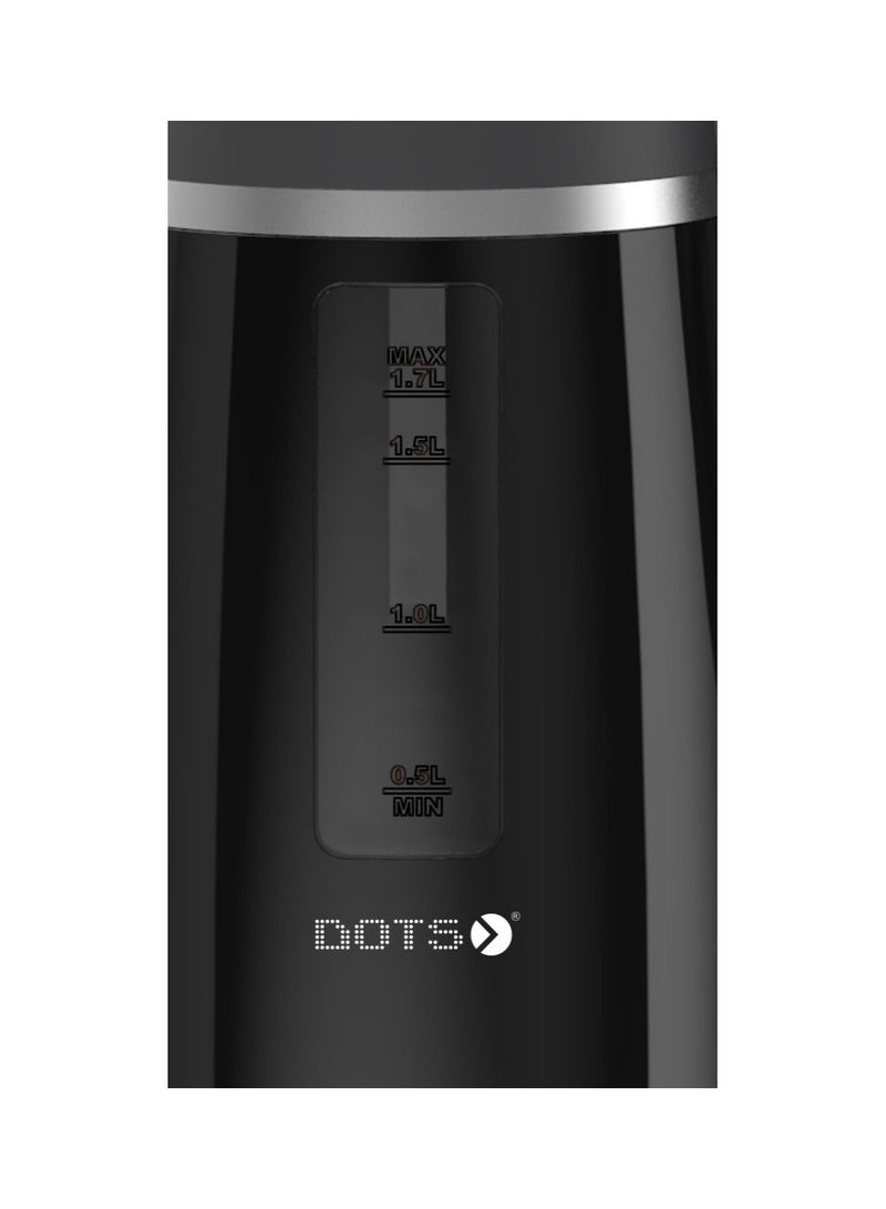 دوتس غلاية كهربائية من دوتس، سعة 1.7 لتر بقدرة 2200 واط مع مؤشر لمستوى الماء، غليان سريع، غلق تلقائي ومستشعر الغليان الجاف، مضاد للتكلس - Image 3