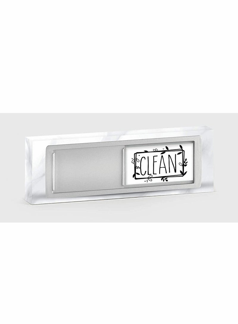 SYOSI Dishwasher Magnet Cleaning Dirty Sign, Indicator, Stylish Universal Kitchen Dishwasher Washing Refrigerator Magnet, With Stickers Suitable For Kitchen Organization And Storage（2PCS） - Image 2