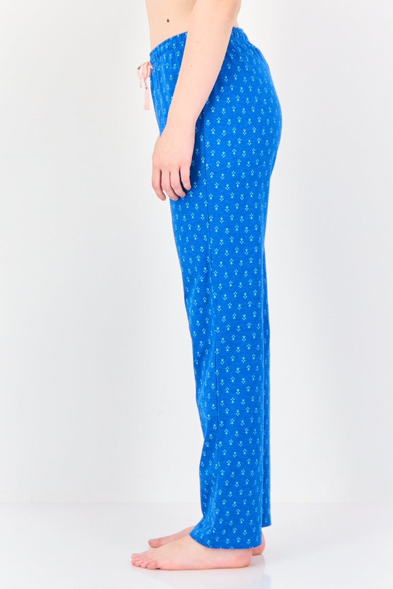 Zivame x Rosaline Women Allover Print Drawstring Pajamas, Multicolor - Image 2