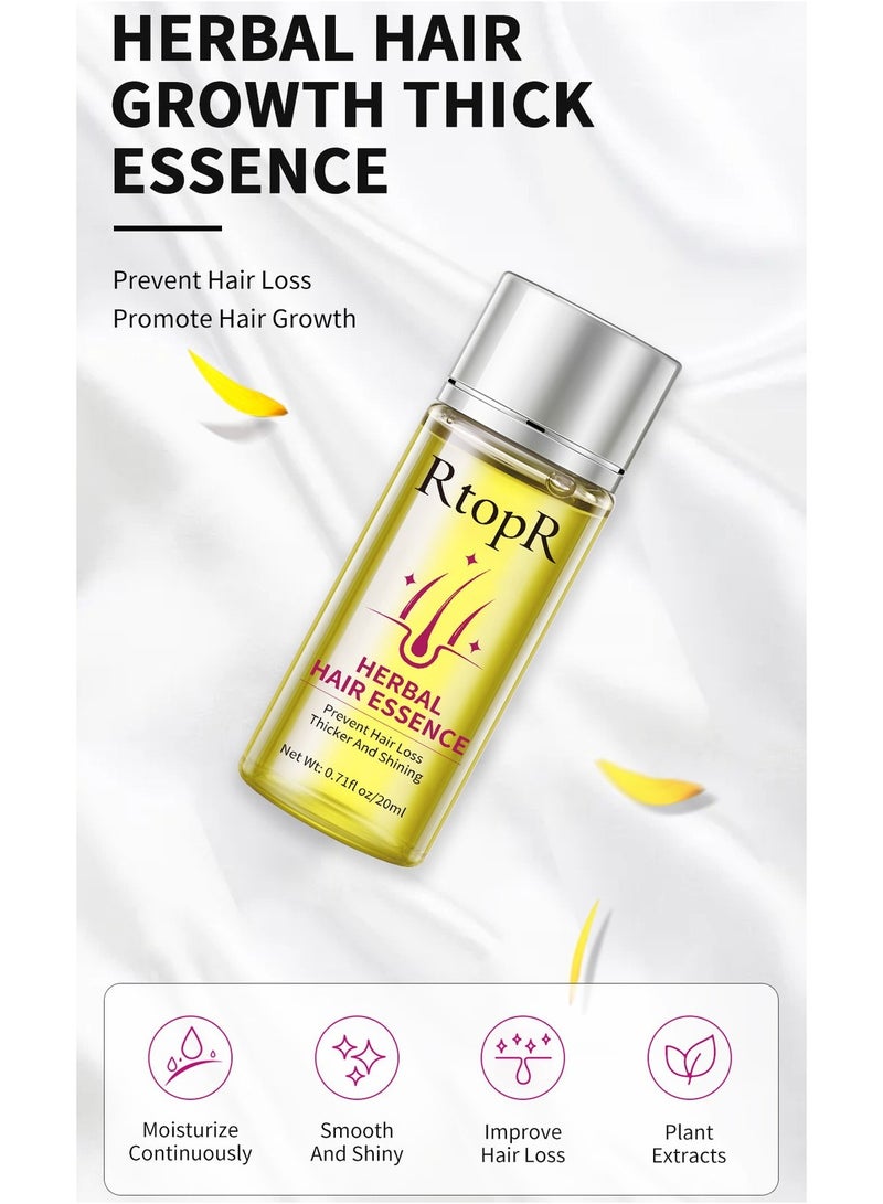 RtopR Hair Care Essential Oil, Makes Hair Soft and Shiny 20ml - Image 3