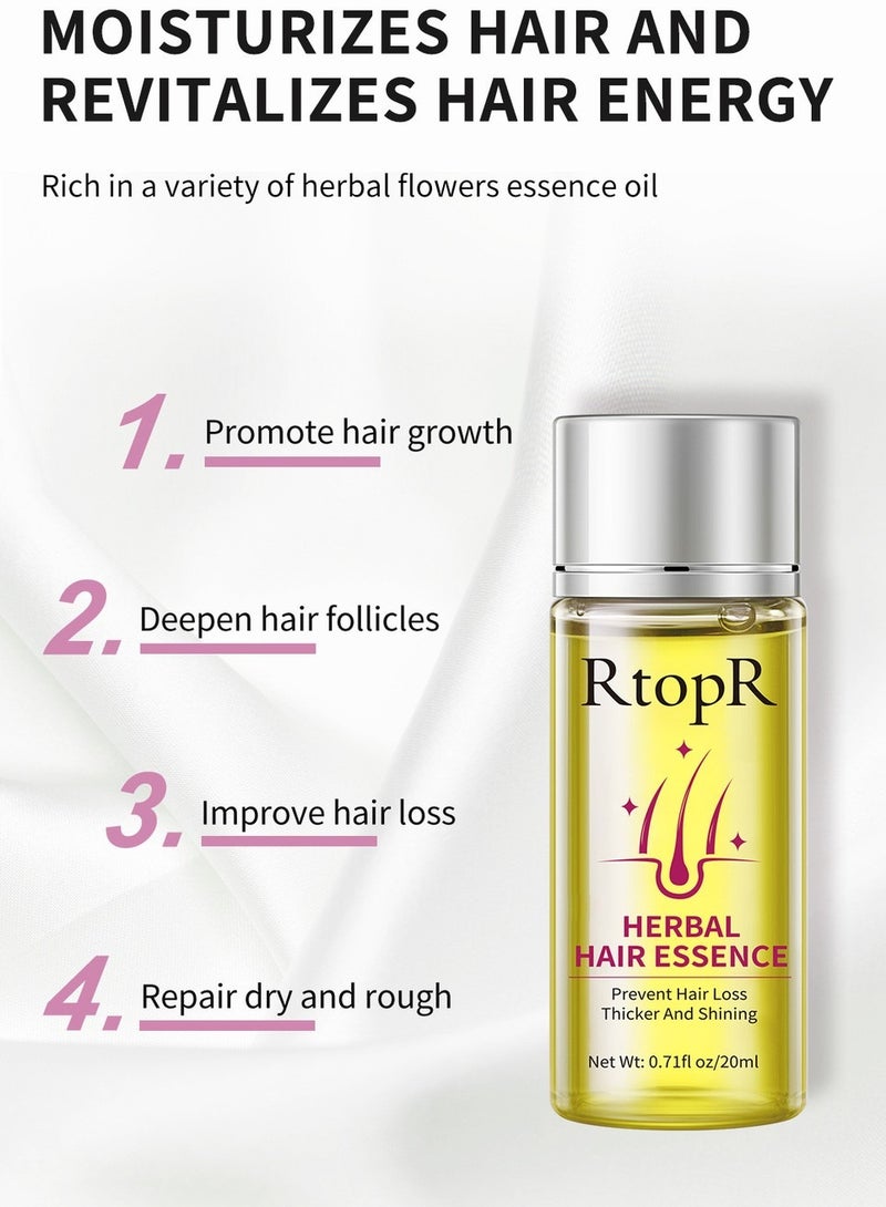 RtopR Hair Care Essential Oil, Makes Hair Soft and Shiny 20ml - Image 4