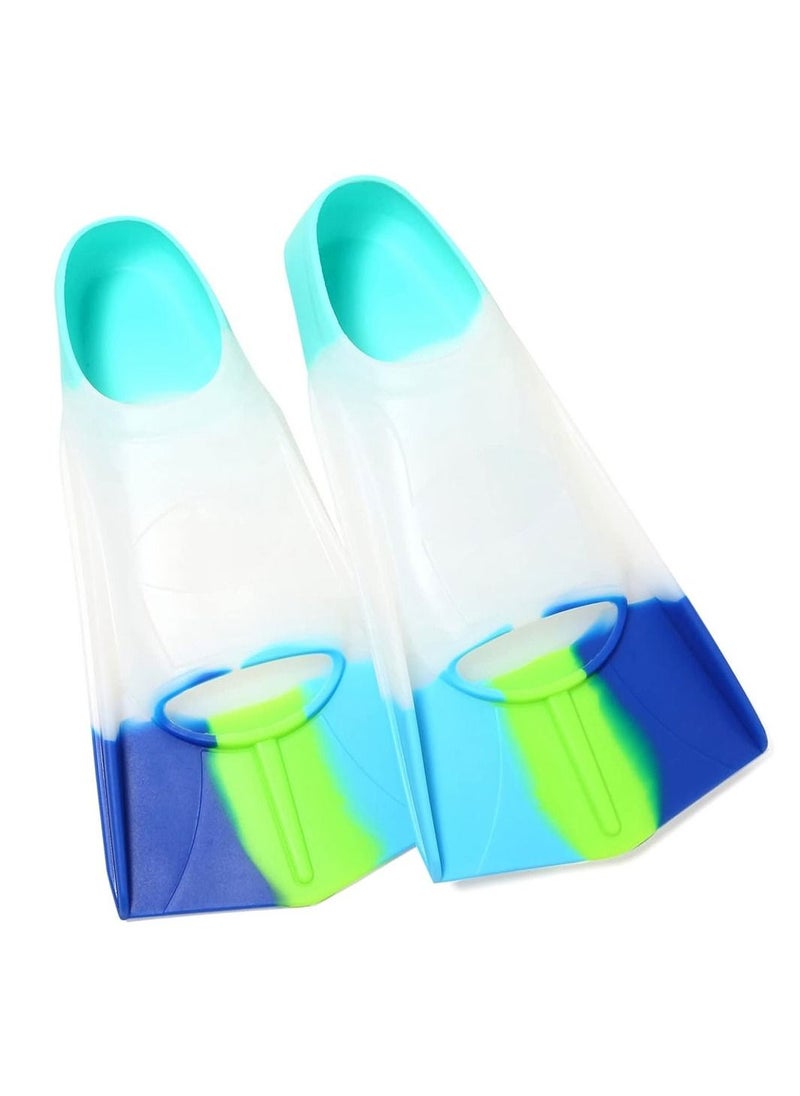 Generic - Kids Swim Fins Kids Flippers for Swimming Swim Training Fins for Snorkeling or Lap Swimming - Image 1