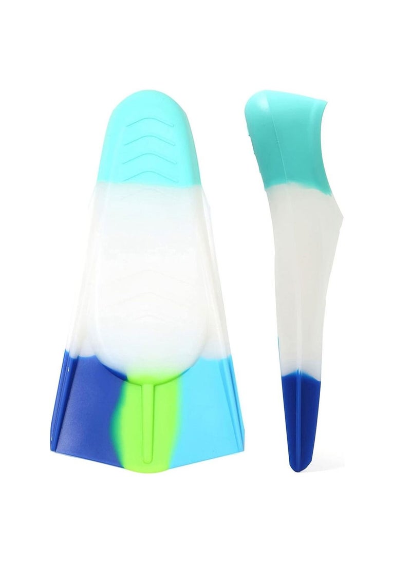 Generic - Kids Swim Fins Kids Flippers for Swimming Swim Training Fins for Snorkeling or Lap Swimming - Image 1