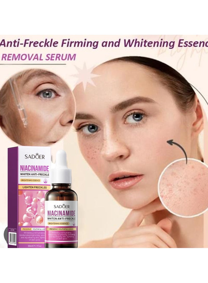 Sadoer Niacinamide Whiten Anti-Freckle Brightening Essence – 30ml - Image 2